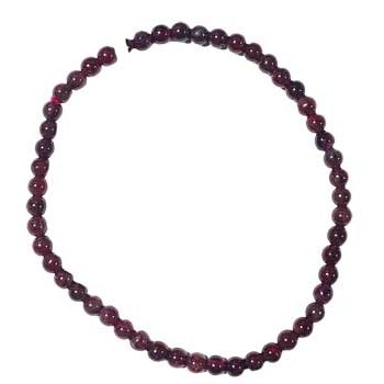 4mm Garnet bracelet