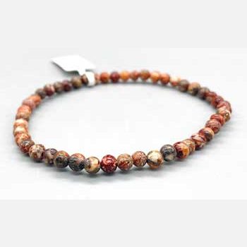 4mm Jasper, Brecciated