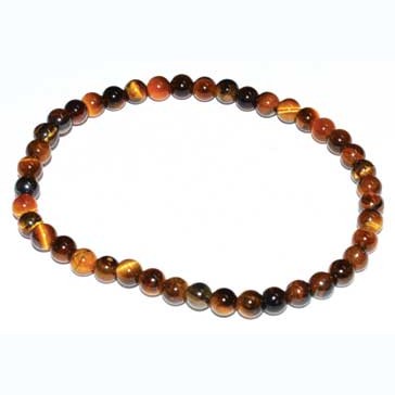 4mm Tiger Eye, Yellow