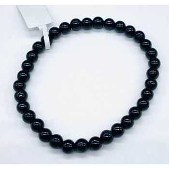 Black Tourmaline Bracelet, 5mm