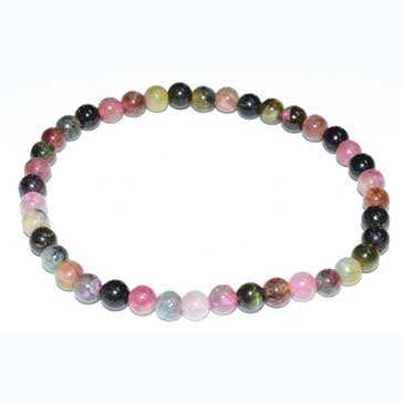 5-7mm Tourmaline, Pink Mix bracelet