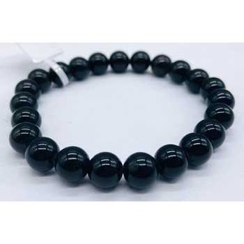 Black Obsidian Bracelet, 8mm