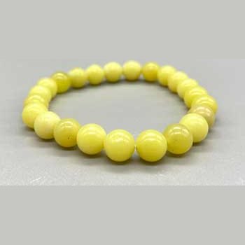 8mm Butter Jade bracelet