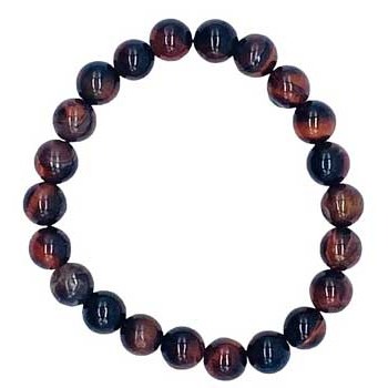 8mm Red Tiger Eye bracelet