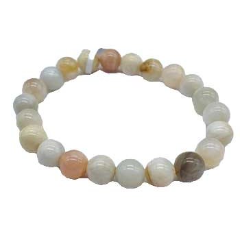 8mm Moonstone, Multi bracelet