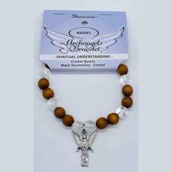 8mm Archangel Raziel Spiritual Understanding bracelet