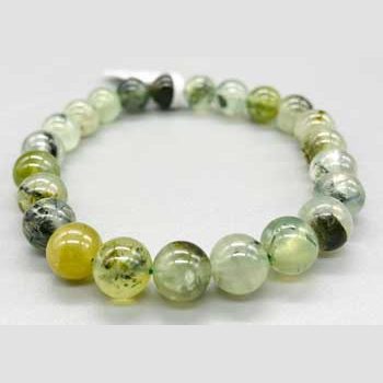 7-8mm Prehnite bracelet