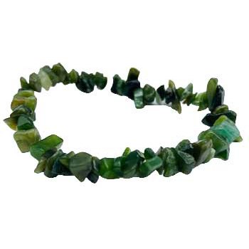 Jade, Nephrite chip bracelet