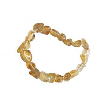Citrine gemstone bracelet