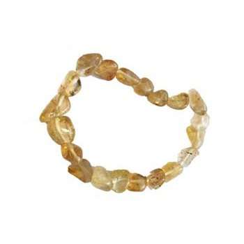 Citrine gemstone bracelet