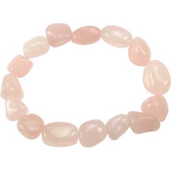 Rose Quartz gemstone bracelet
