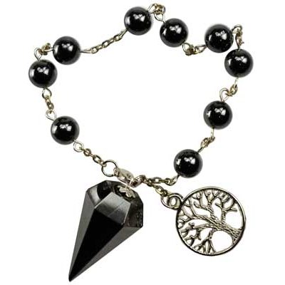 Hematite pendulum bracelet
