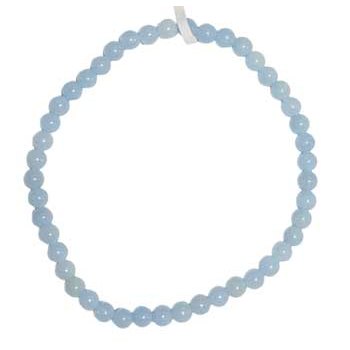 4mm Angelite stretch bracelet