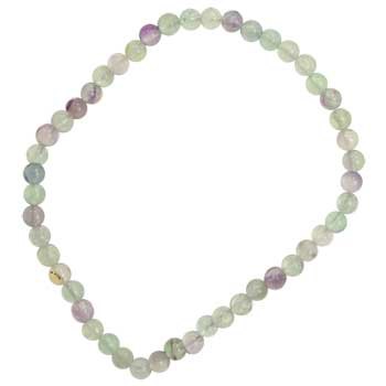 4mm Fluorite stretch bracelet