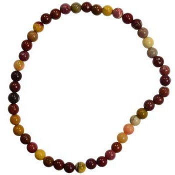 4mm Mookaite Jasper stretch bracelet