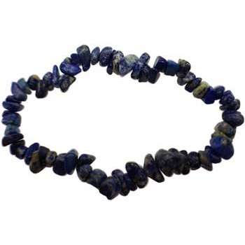 Lapis chip bracelet