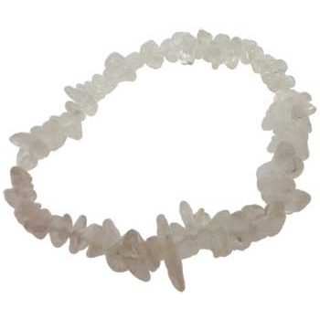 Quartz chip bracelet