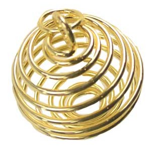 set of 24 1" Gold Plated coil