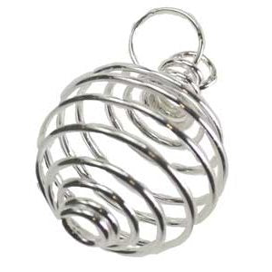 set of 24 1" Silver Plated coil