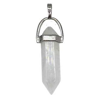 Quartz double terminated