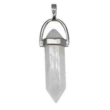 Quartz double terminated