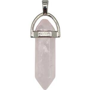 Rose Quartz double terminated