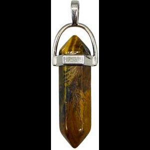 Tiger Eye double terminated