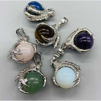 set of 6 1 1/2" Dragon Claw