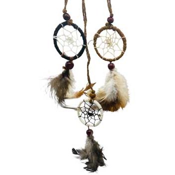 set of 6 1 1/2" Dreamcatcher