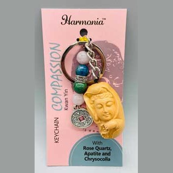 Kwan Yin keychain