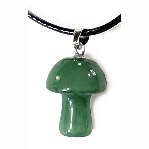 Prosperity mushroom necklace