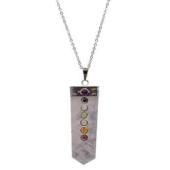 Rose Quartz Chakra necklace