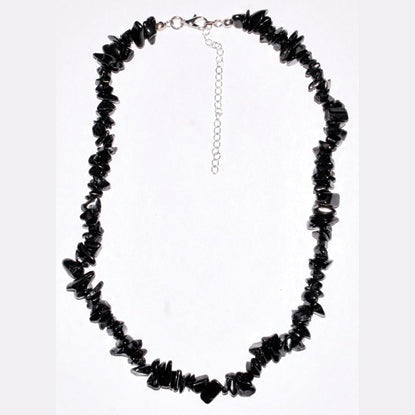 18" Shungite chip necklace