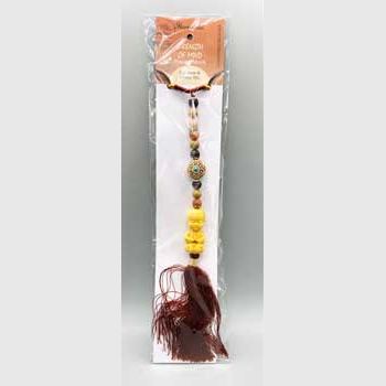 Strength of Mind praying monk necklace