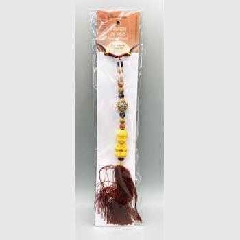 Strength of Mind praying monk necklace