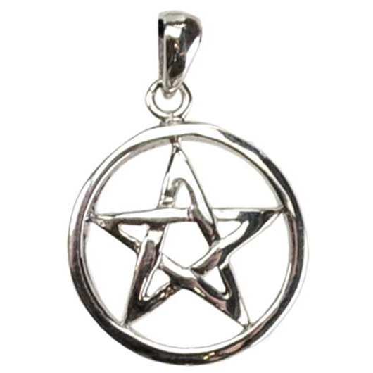 3/4" Pentagram sterling