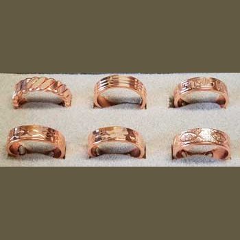 Copper Magnetic adjustable ring