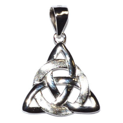 5/8" Triquetra sterling pendant