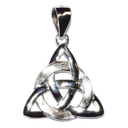 5/8" Triquetra sterling pendant