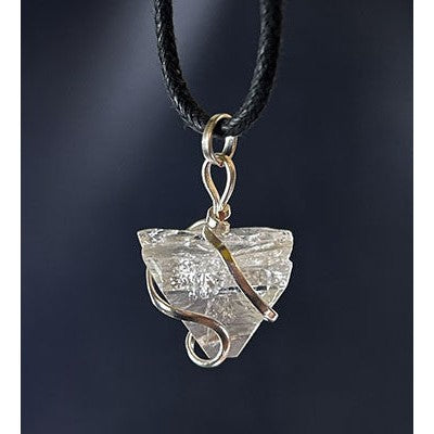 Apophyllite Wire Wrapped Pendant
