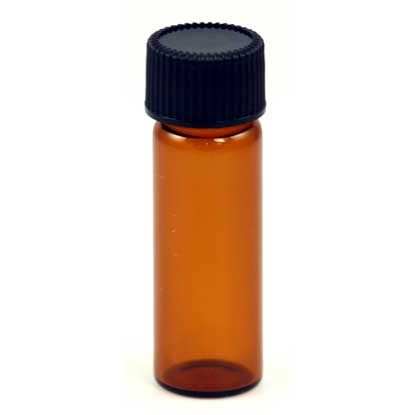 Amber Ritual Bottle 1 dram amber glass for empath protection and spiritual oil storage