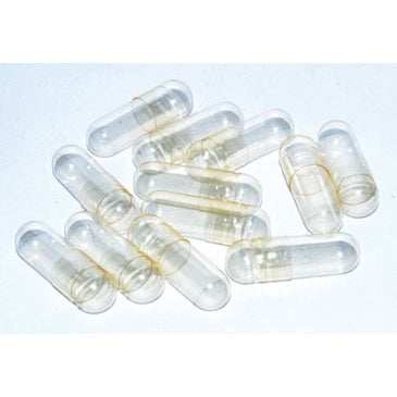 Size 0 Gelatin Capsules, 500 Count