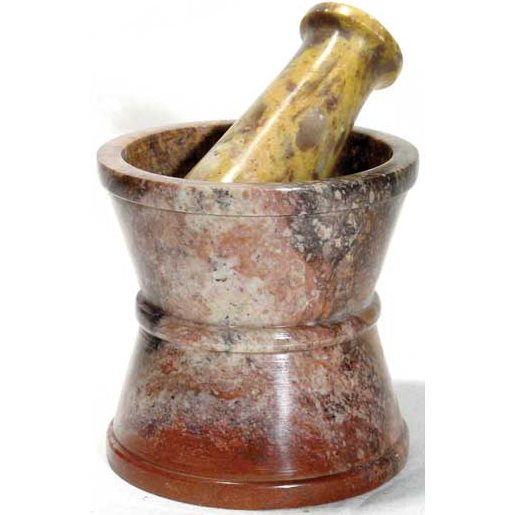 Traditional Soapstone mortar & pestle set
