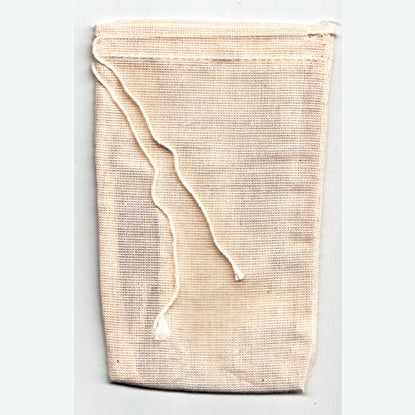 1 Cotton Tea Bag 3" x 5"