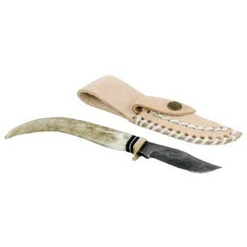 Stag Damascus athame