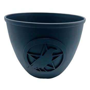 Pentacle & Bird Candle Holder, 3 1/2"