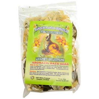 1 1/4 oz Money Drawing (Ven Dinero) aromatic bath herb