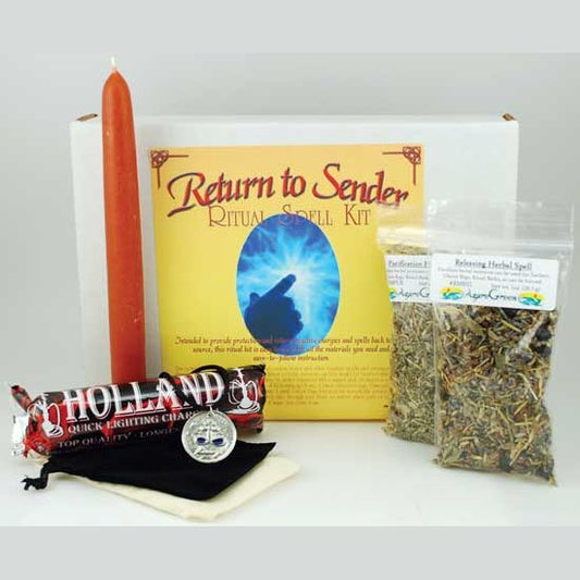 Return To Sender Boxed ritual kit