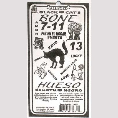 Black Cat’s Bone for Hoodoo Luck, Protection & Power