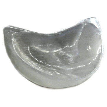 4" Selenite Half Moon bowl